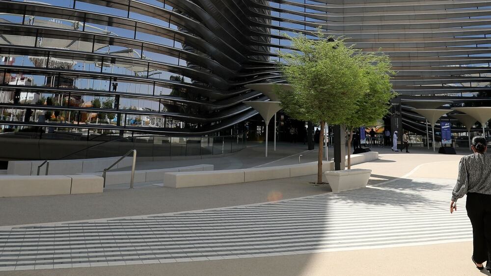 Alif, The Mobility Pavilion. Expo City Dubai opens. Chris Whiteoak / The National