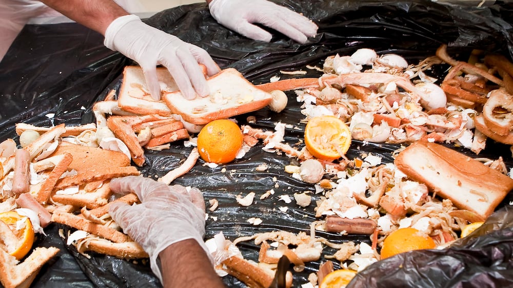 Watch officials seize 40 tonnes of expired food from a warehouse in Ajman.