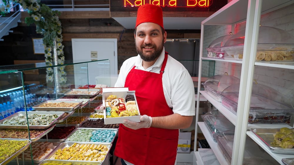 Inside the Middle Eastern sweet shop that has Washington residents queuing for hours
