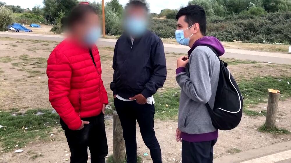 Afghan teen seeks refuge in the UK after taking weeks to reach France