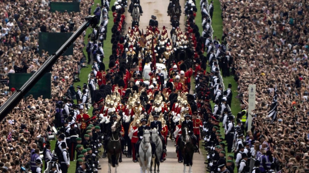 Queen Elizabeth II is laid to rest at Windsor Castle