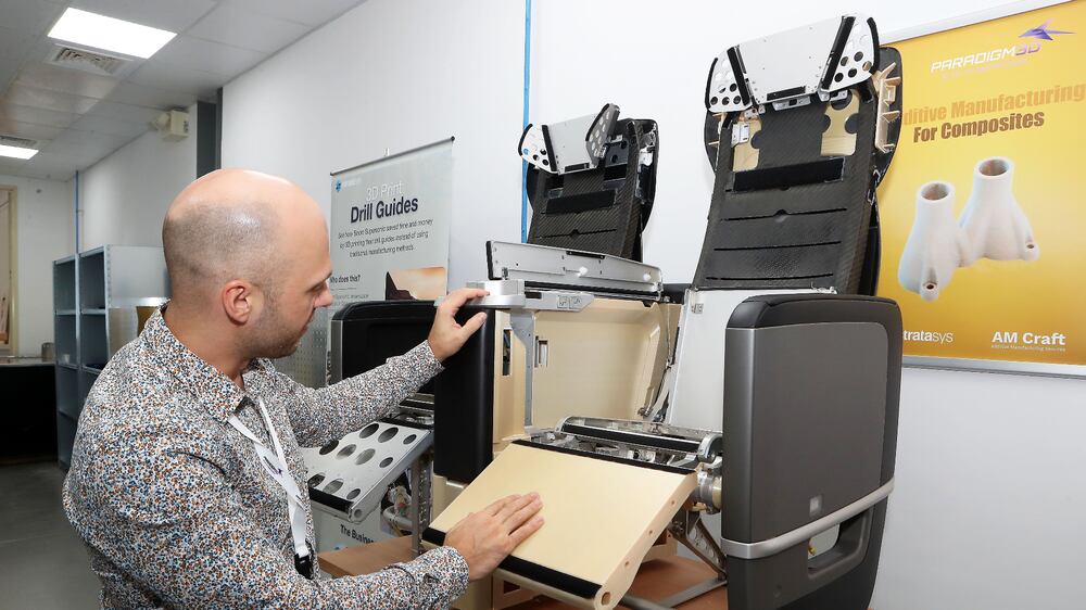 Dubai 3D-printing company to produce parts for region's aviation industry