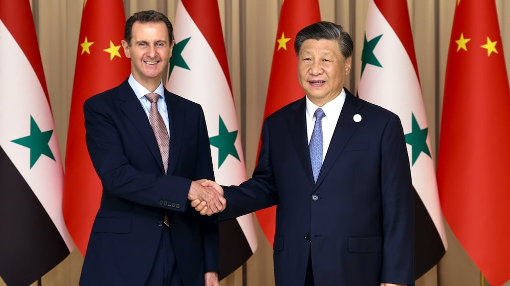 Bashar Al Assad meets Xi Jinping in China