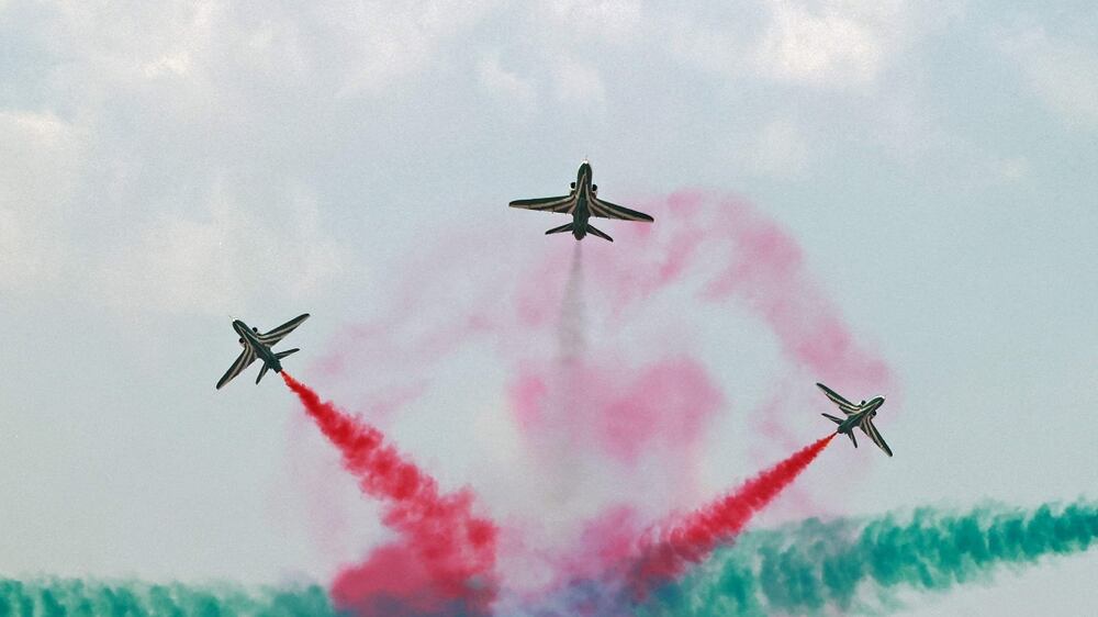Saudi Arabia marks 92nd national day with spectacular air show