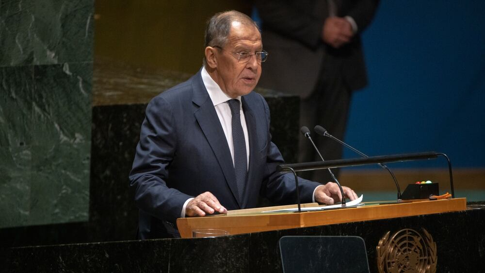 Sergei Lavrov blasts US and allies in UN General Assembly speech