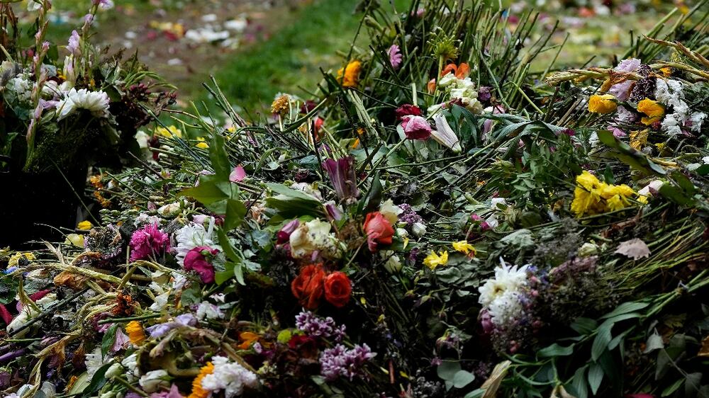 Queen Elizabeth II's floral tributes turned into compost