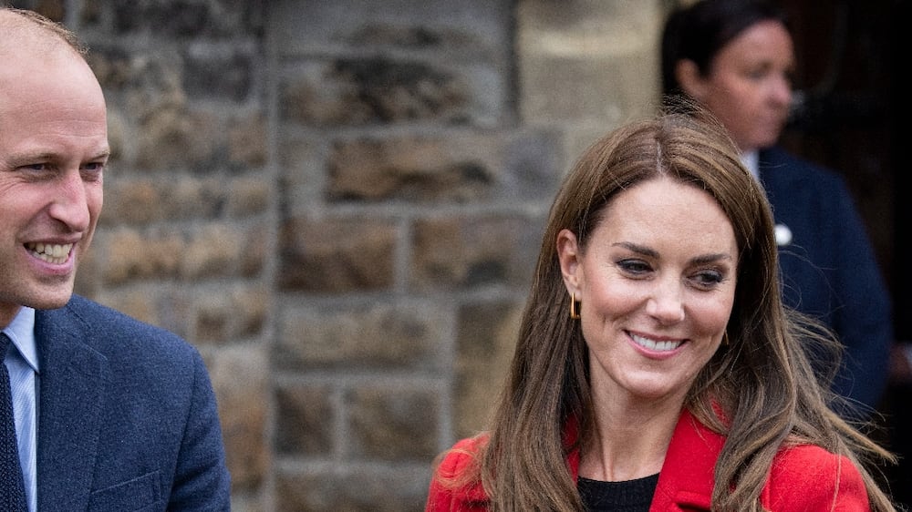 Prince William and wife Kate make first visit to Wales since receiving their new titles