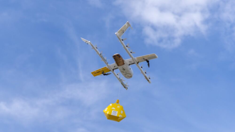 Get your stuff faster with on-demand drone delivery app