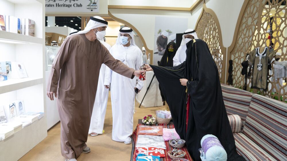Sheikh Mohamed bin Zayed visits the Abu Dhabi International Hunting and Equestrian Exhibition