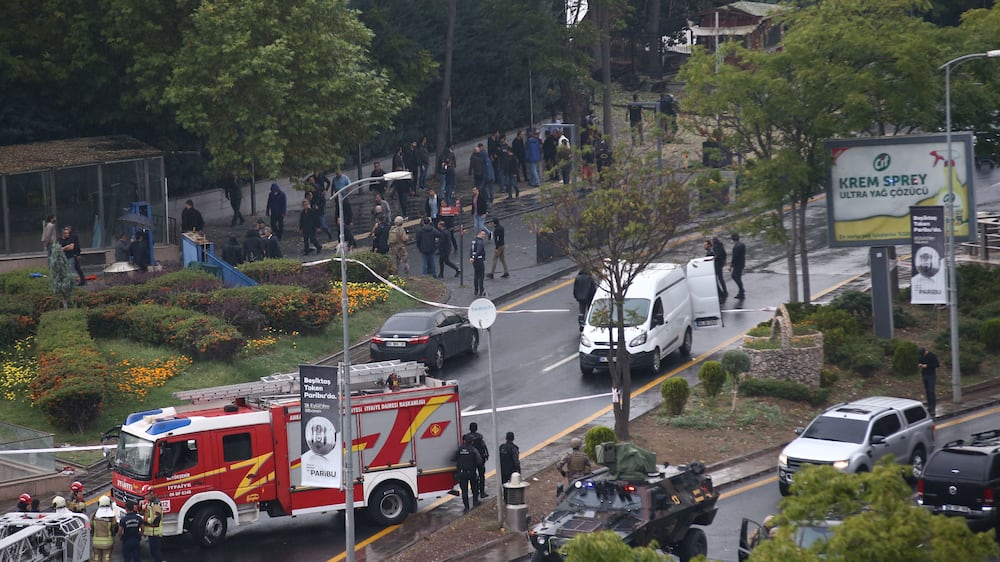 Turkish Interior Ministry hit by 'terror attack'