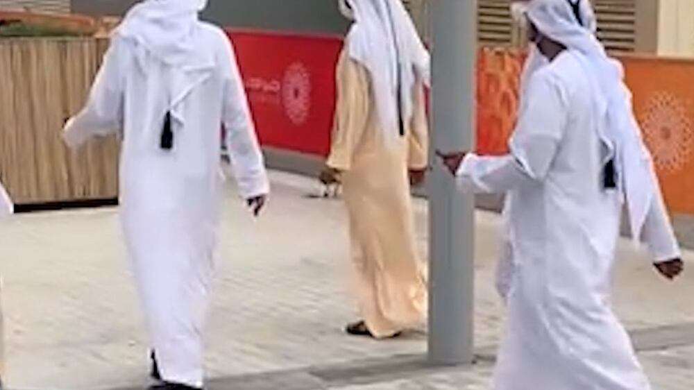 Sheikh Mohammed bin Rashid and Sheikh Hamdan bin Mohammed spotted on the second day of Expo 2020