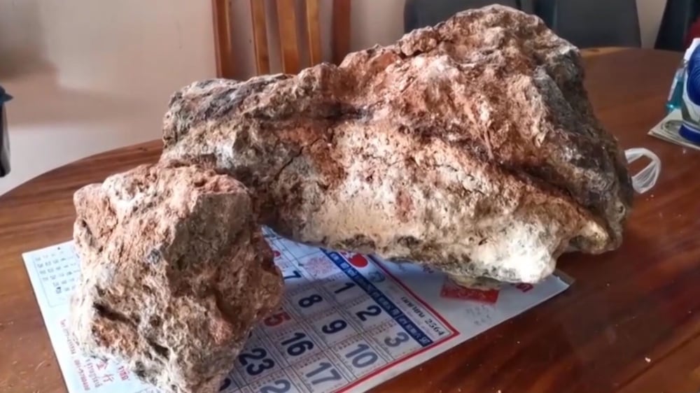 Thai fisherman finds $1.2 million worth of 'whale vomit'