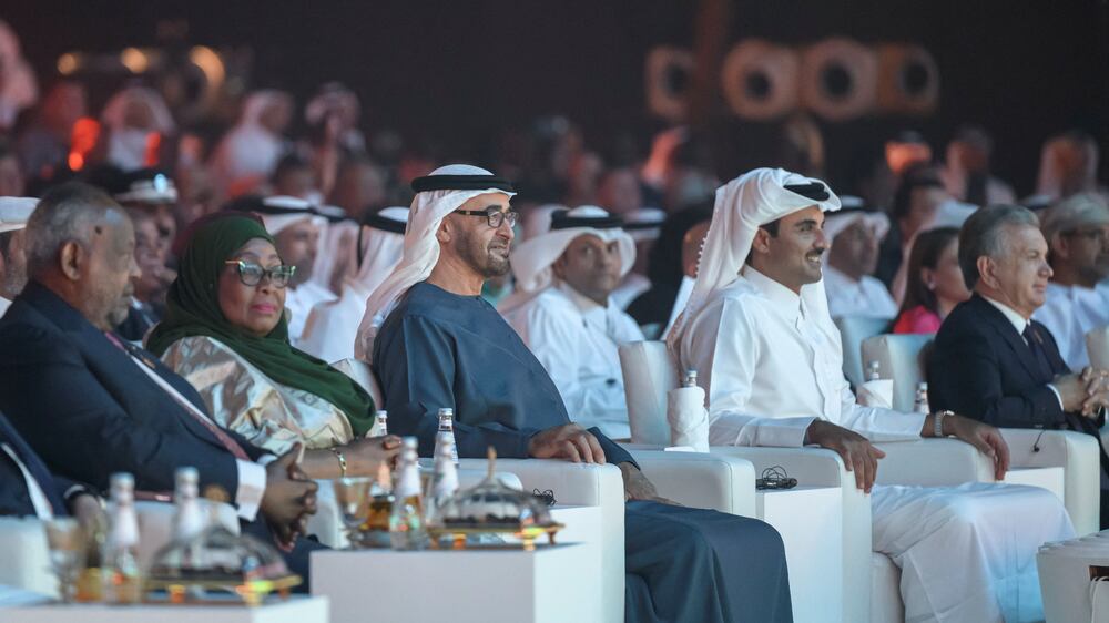 UAE President attends the opening ceremony of Expo 2023 Doha