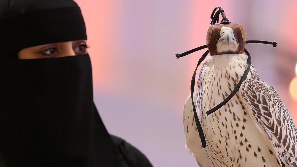 Inside look at Saudi International Falcon and Hunting Exhibition