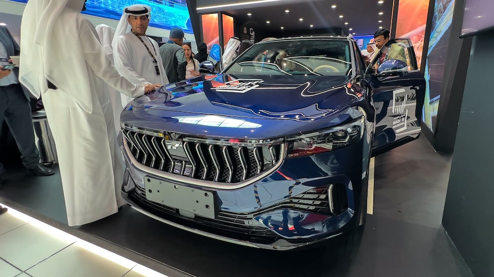 UAE-made Rabdan One electric vehicle takes centre stage at Adipec