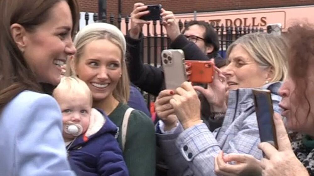 Watch: Princess of Wales told 'Ireland belongs to the Irish' in Belfast