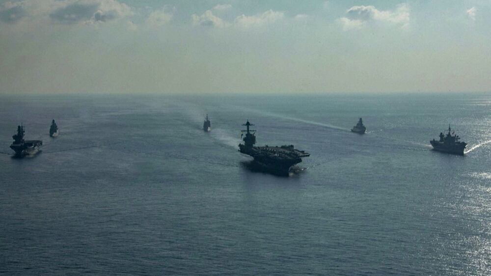 US sending aircraft carrier group to Eastern Mediterranean