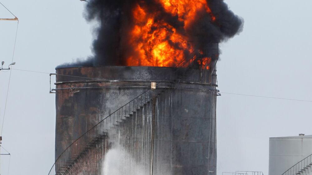 Fire hits fuel storage depot in southern Lebanon