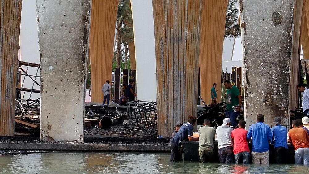 Fire engulfs part of Egypt's El Gouna Film Festival venue