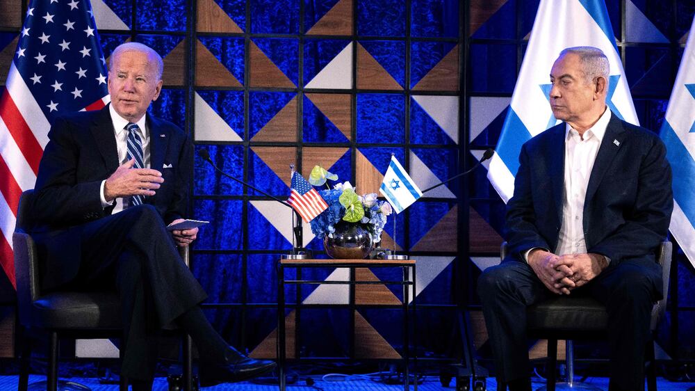 Biden 'outraged' by Gaza hospital blast and claims Israel was not responsible