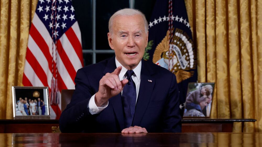 Biden calls on US to step up financial support for Ukraine and Israel