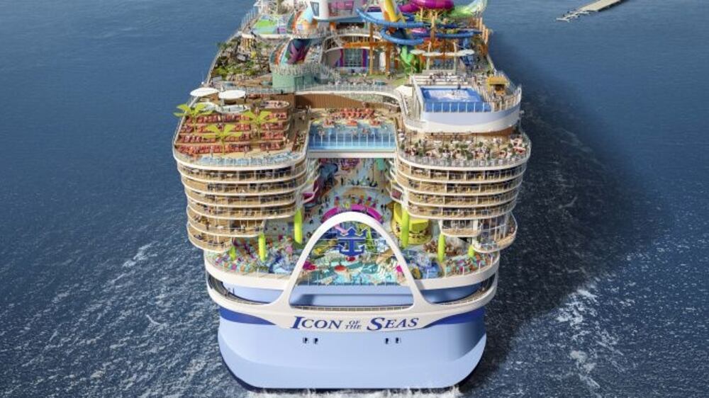 World's largest cruise ship unveiled by Royal Caribbean