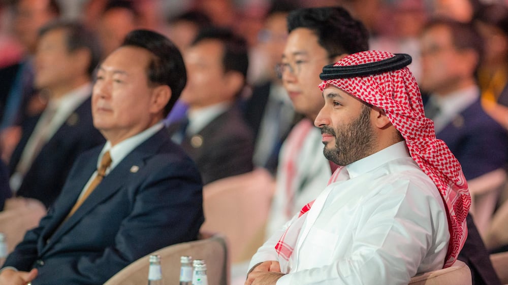 Saudi Arabia's Crown Prince Mohammed bin Salman attends Future Investment Initiative in Riyadh