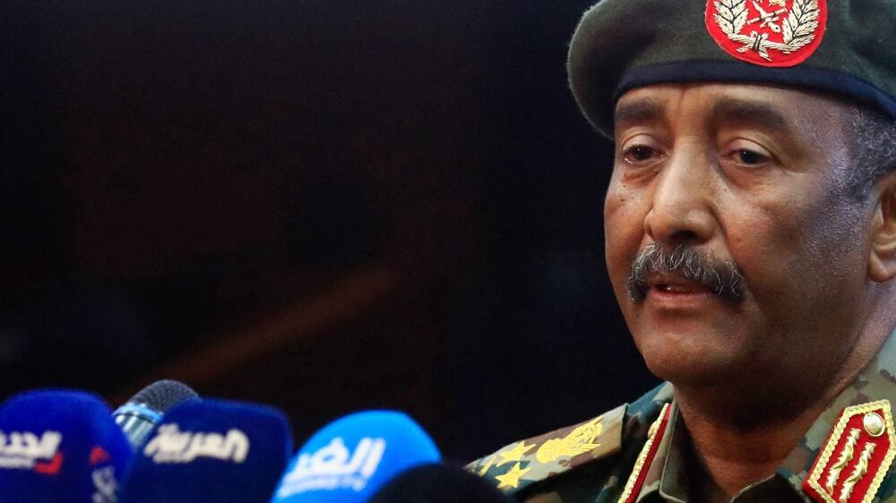 Sudan's top general claims military takeover was meant to prevent civil war