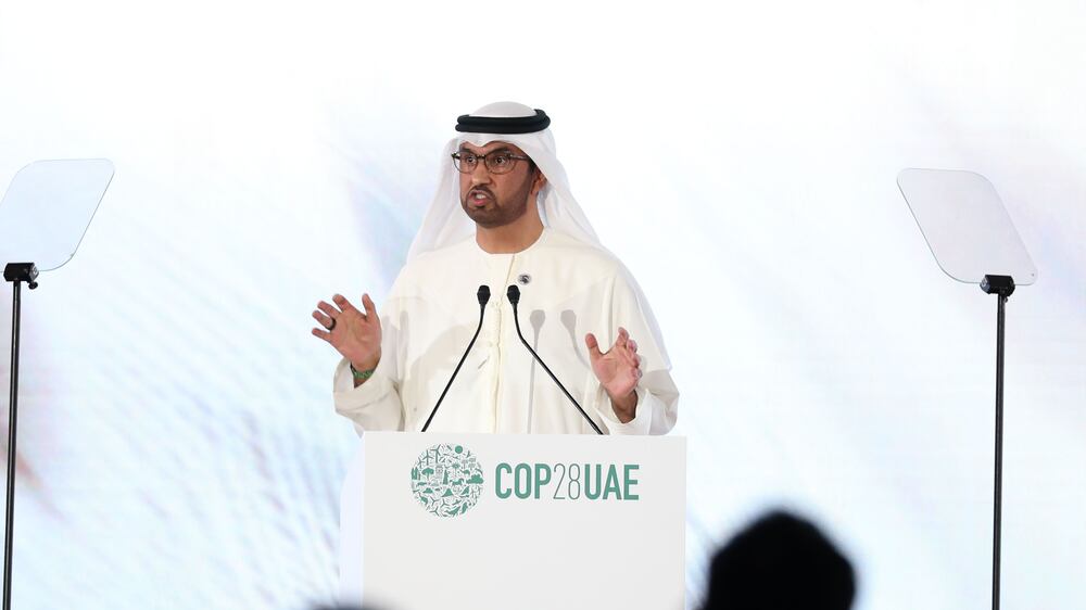 Dr Sultan Al Jaber calls for world to unite as pre-Cop28 talks begin
