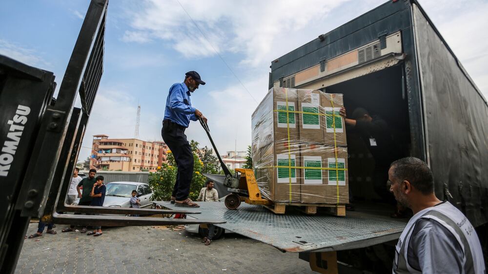 Gaza hospital short of medical supplies, even after aid delivery