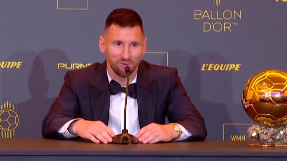 Messi wins record-breaking eighth Ballon d'Or