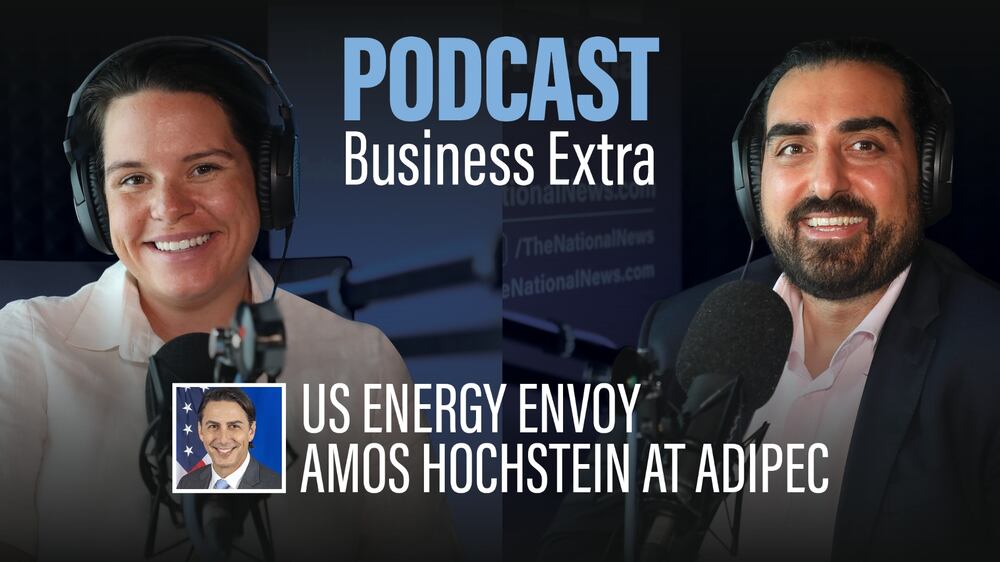 US energy envoy Amos Hochstein at Adipec - Business Extra