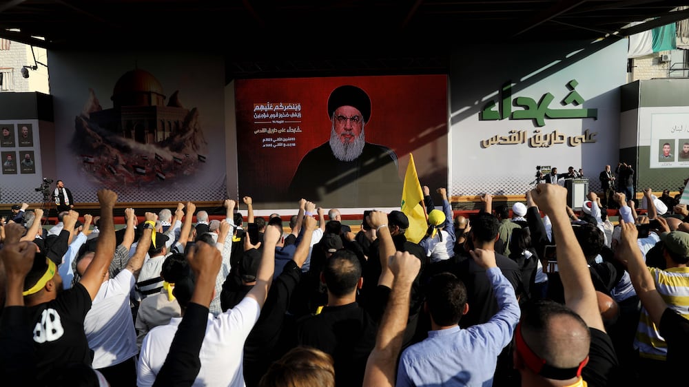 Hassan Nasrallah slams Israel and US in long-awaited televised speech