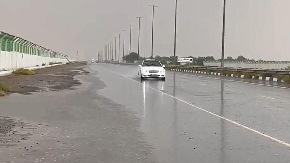 Heavy rain hits the UAE