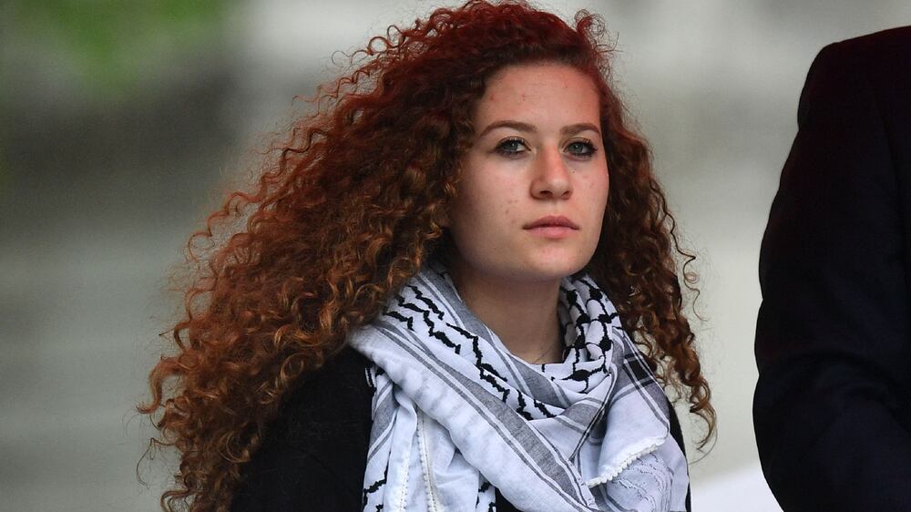 Israeli troops arrested Palestinian activist Ahed Tamimi in occupied West Bank