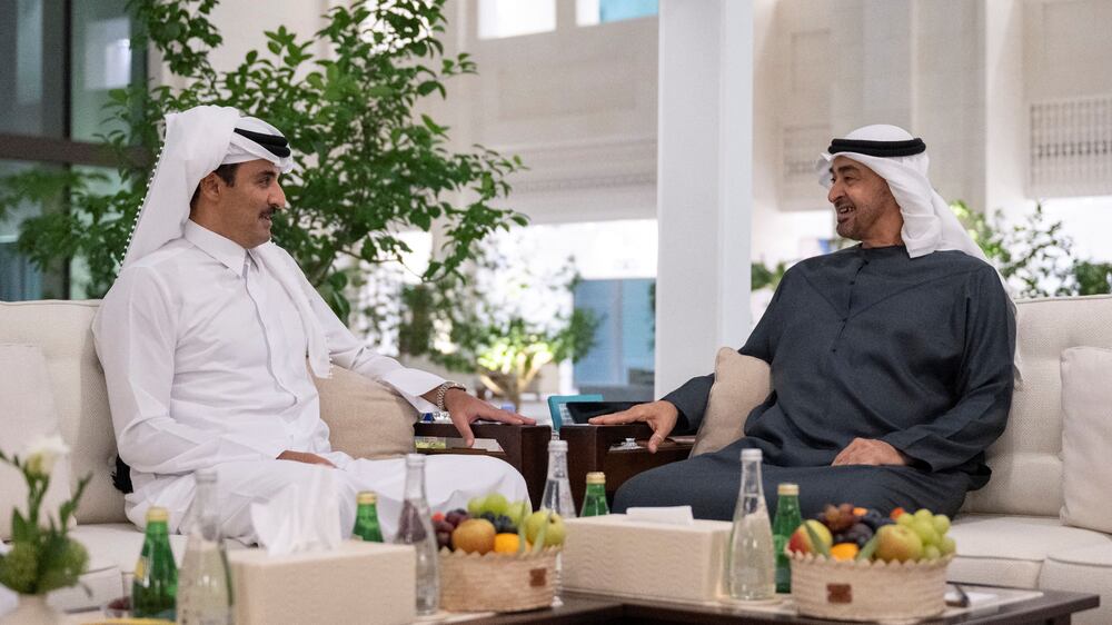 President Sheikh Mohamed and Qatar's Emir call for ceasefire in Gaza