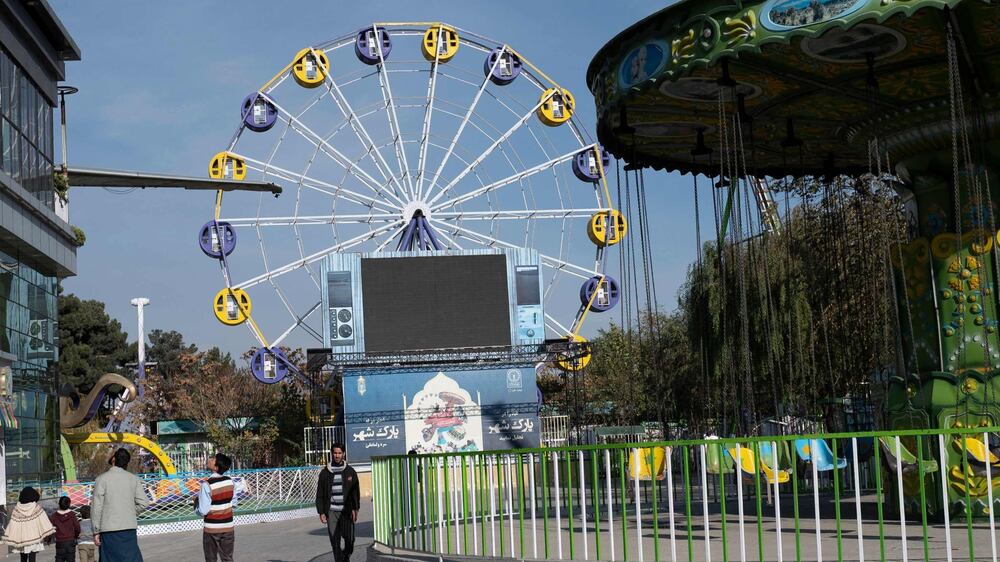 Taliban bar Afghan women from amusement parks