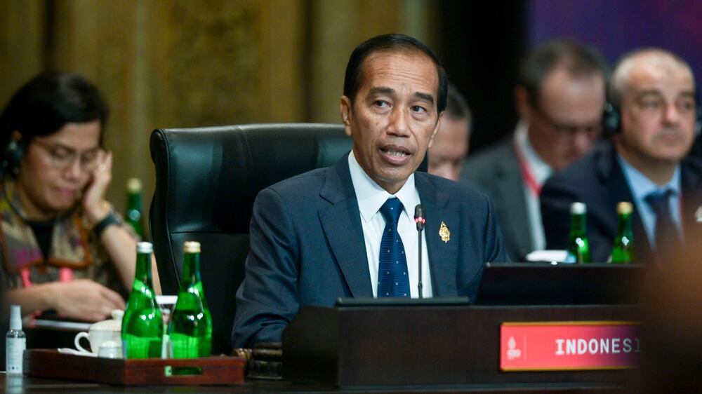 World cannot move forward if war does not end, says Indonesian president