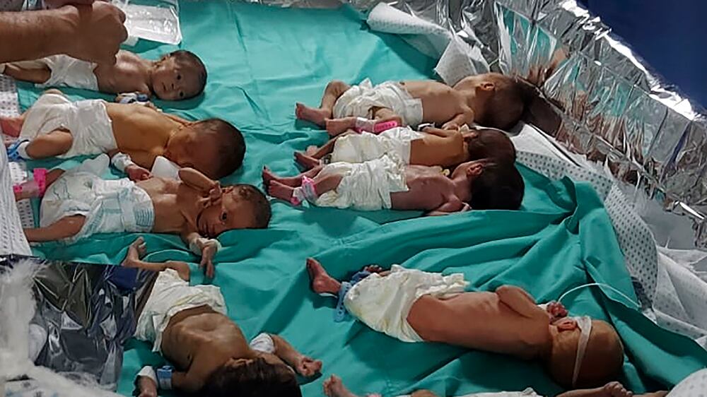 Premature babies moved from Al Shifa incubators during power cuts