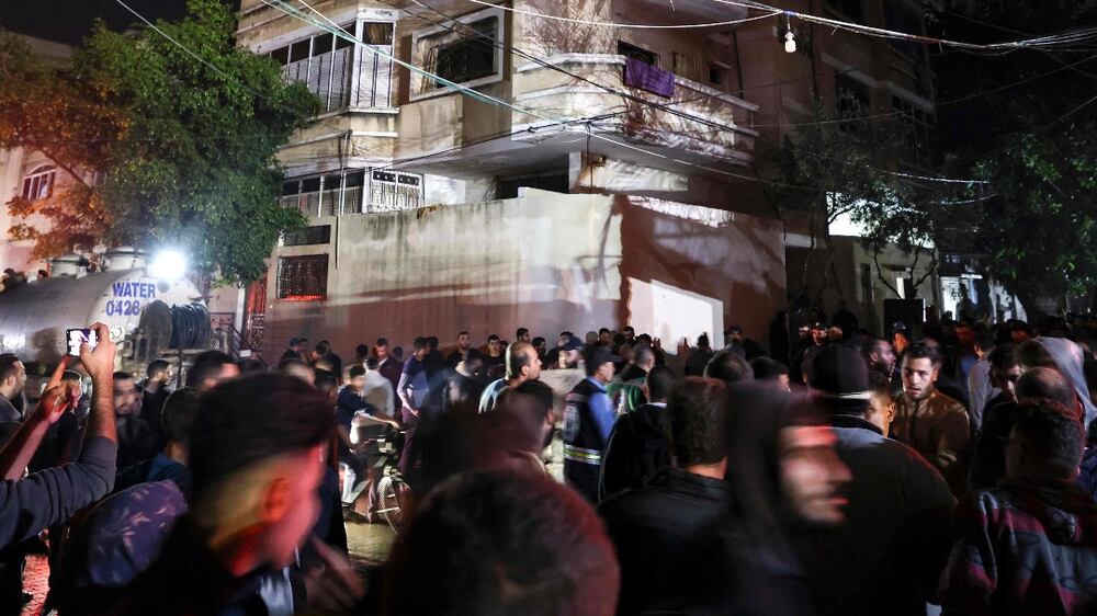At least 21 killed in house fire in Gaza