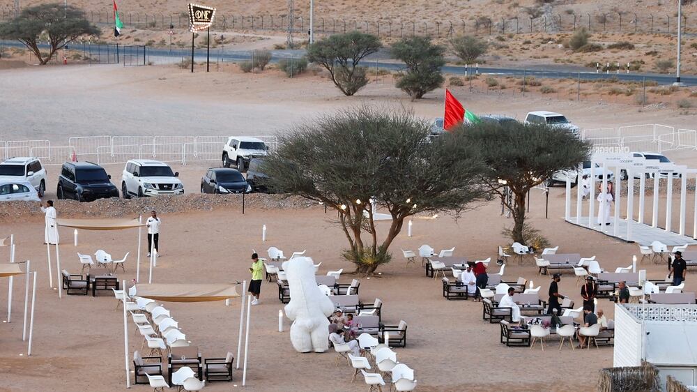 UAE desert cafe offers winter getaway