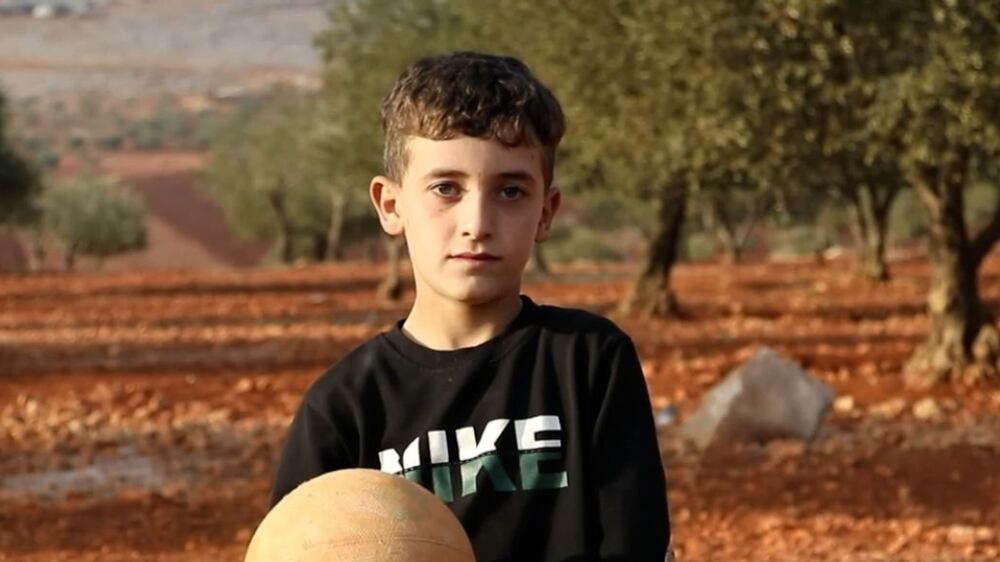 World Children's Day: 10-year-old Syrian amputee hopes to become a professional footballer