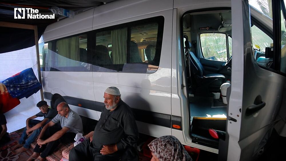 Gazan resident gives insight to life on a bus amid Israeli bombardment