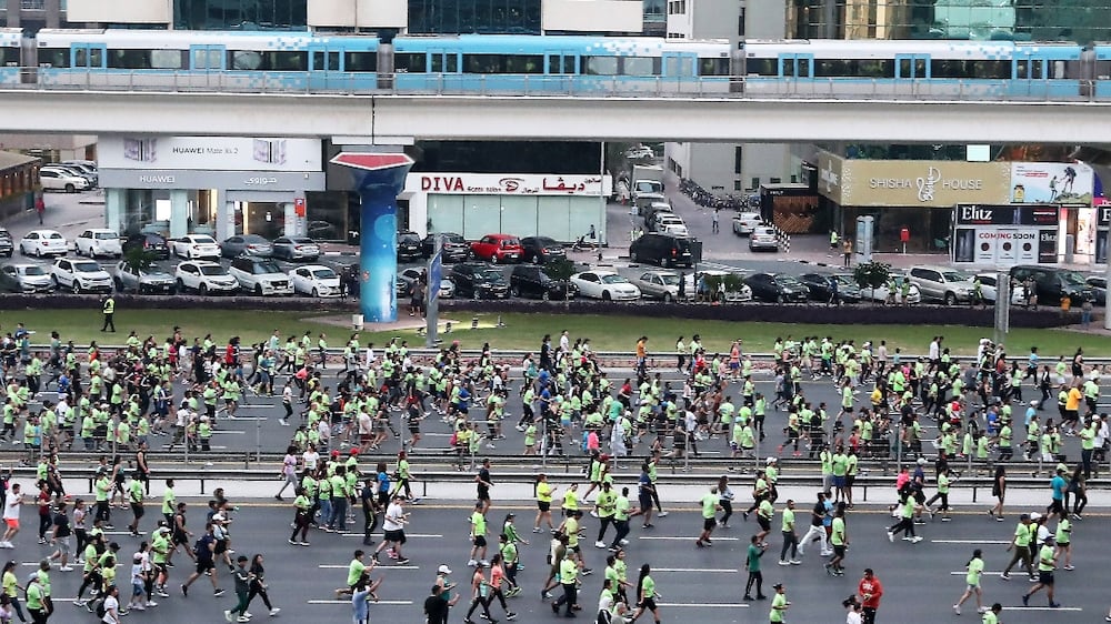 Thousands gather for Dubai Run 2022