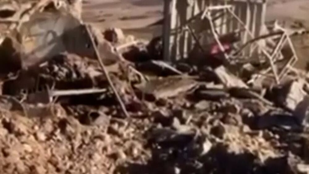 Footage shows aftermath of Iranian strikes in northern Iraq