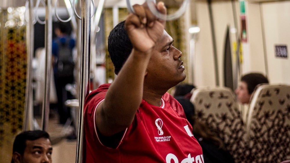 Inside Doha's Metro during World Cup 2022