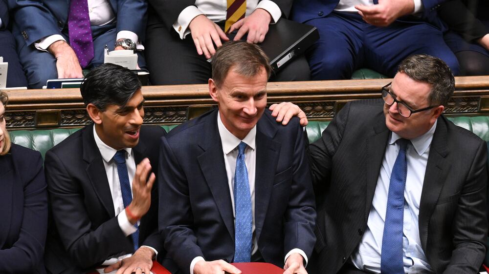 UK Chancellor Jeremy Hunt unveils Autumn Statement with cut in National Insurance