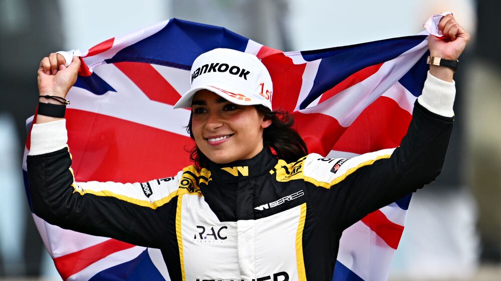 British racer Jamie Chadwick says role models can help drive women into motorsport