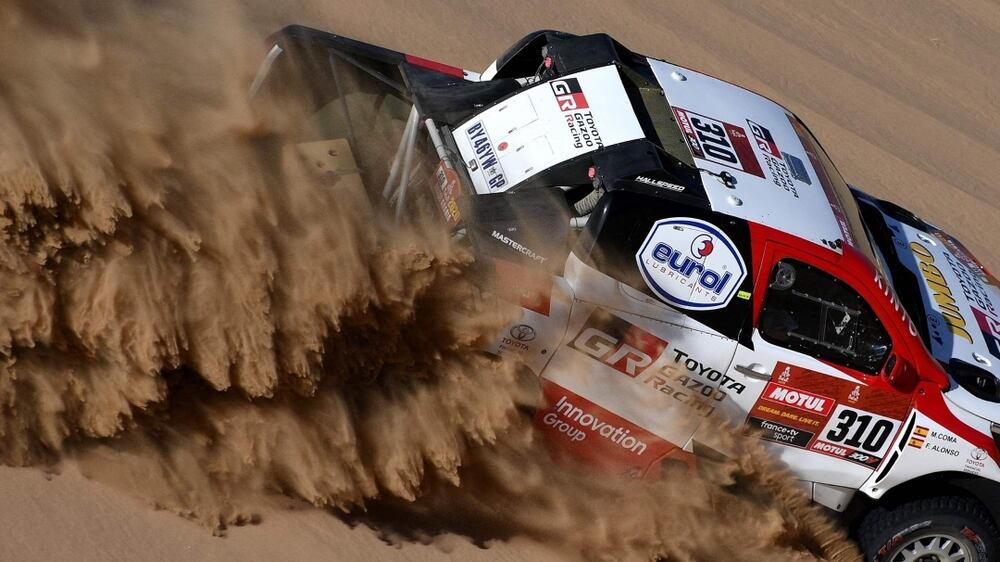 The Dakar Rally returns to Saudi Arabia