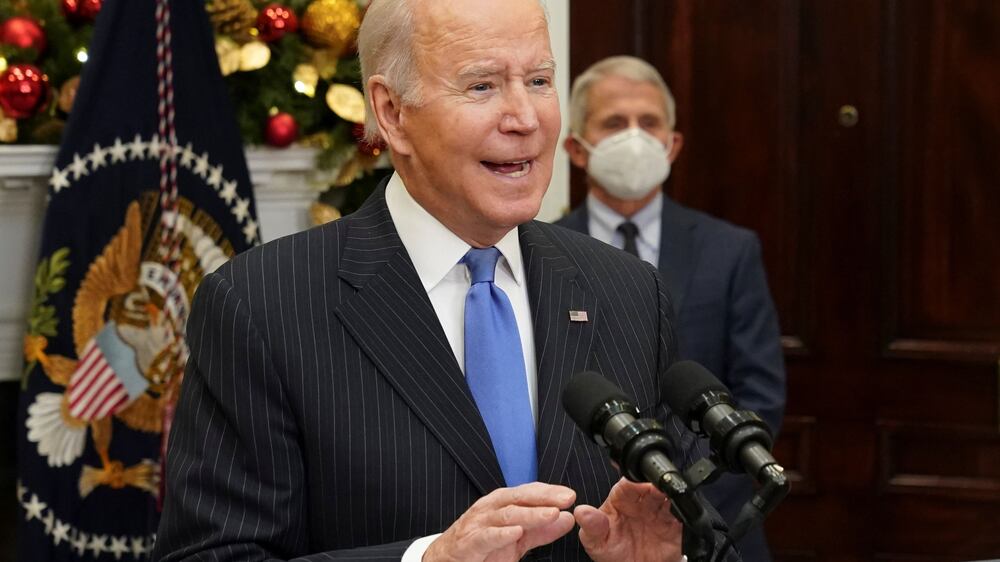Joe Biden on Omicron: 'Not a cause for panic'